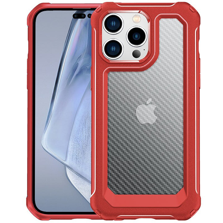 Robuste Airbag Carbon Optik Hülle/Case für iPhone 16-Serie | ZITOCASES®