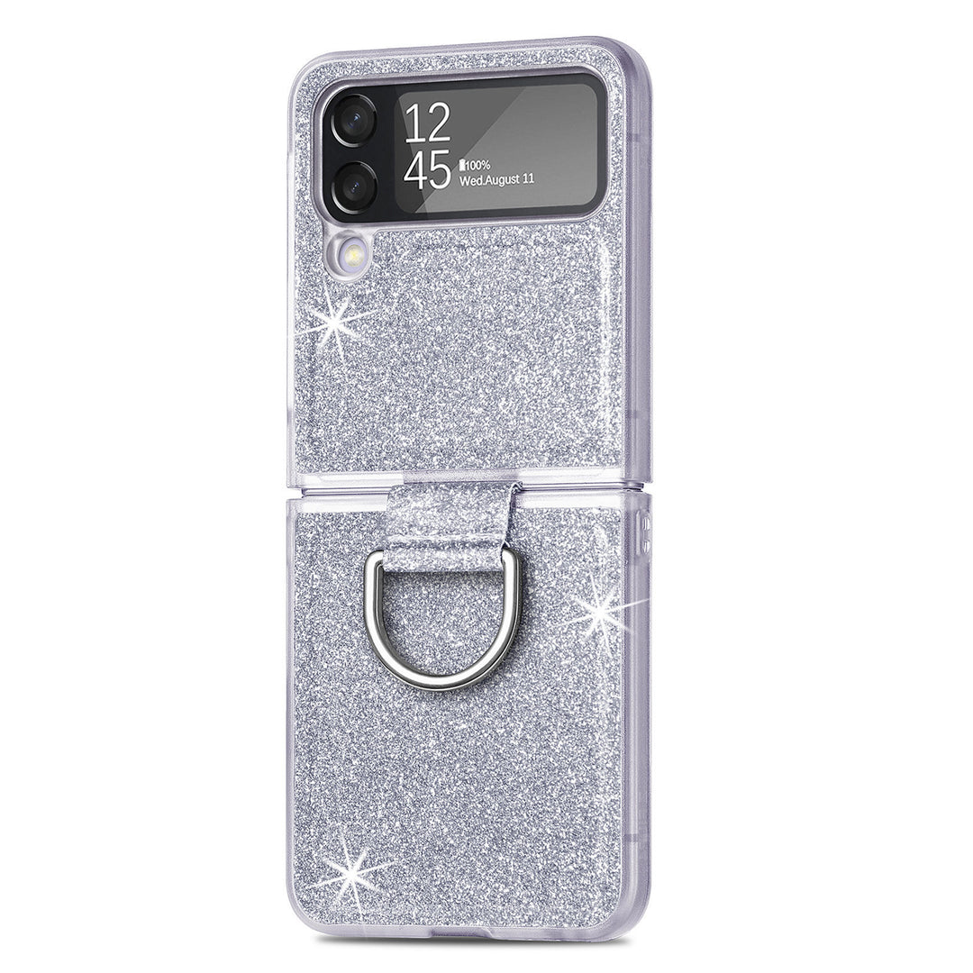 Bunte Glitzer/Ring Hülle/Case verschiedene Farben für Samsung Galaxy Z Flip 6, 5, 4, 3 | ZITOCASES®