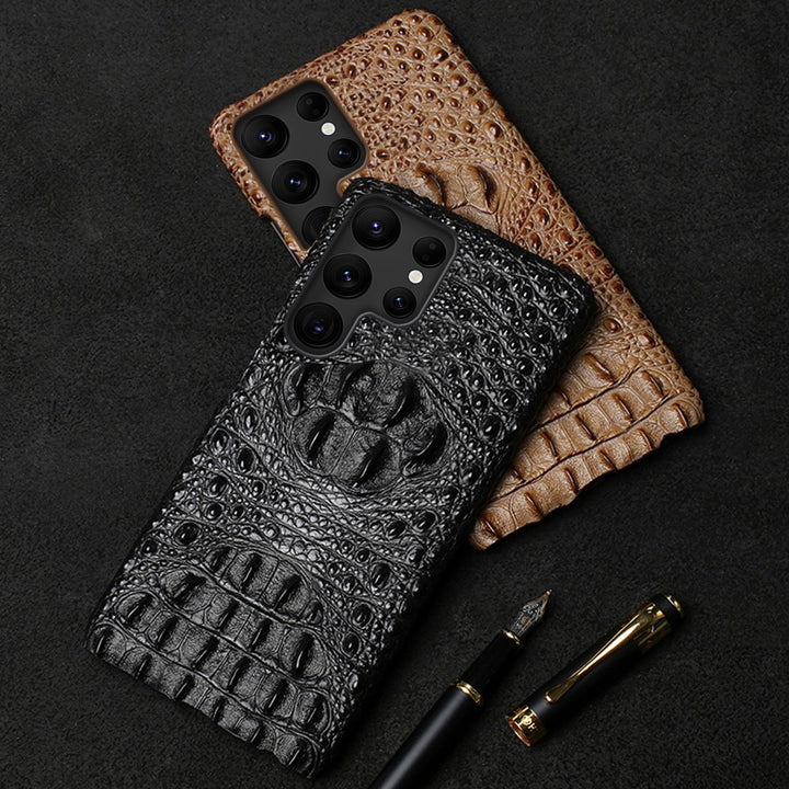 3D Krokodil-Kunstleder Hülle/Case für Samsung Galaxy S24, S24 Plus, S24 Ultra, S24 FE, S23 FE, S23, S23 Plus, S23 Ultra, S22, S22 Plus, S22 Ultra, S21 FE, S21, S21 Plus, S21 Ultra, S20, S20 Plus, S20 Ultra, S20 FE, S10, Note 20, 20 Ultra | ZITOCASES®