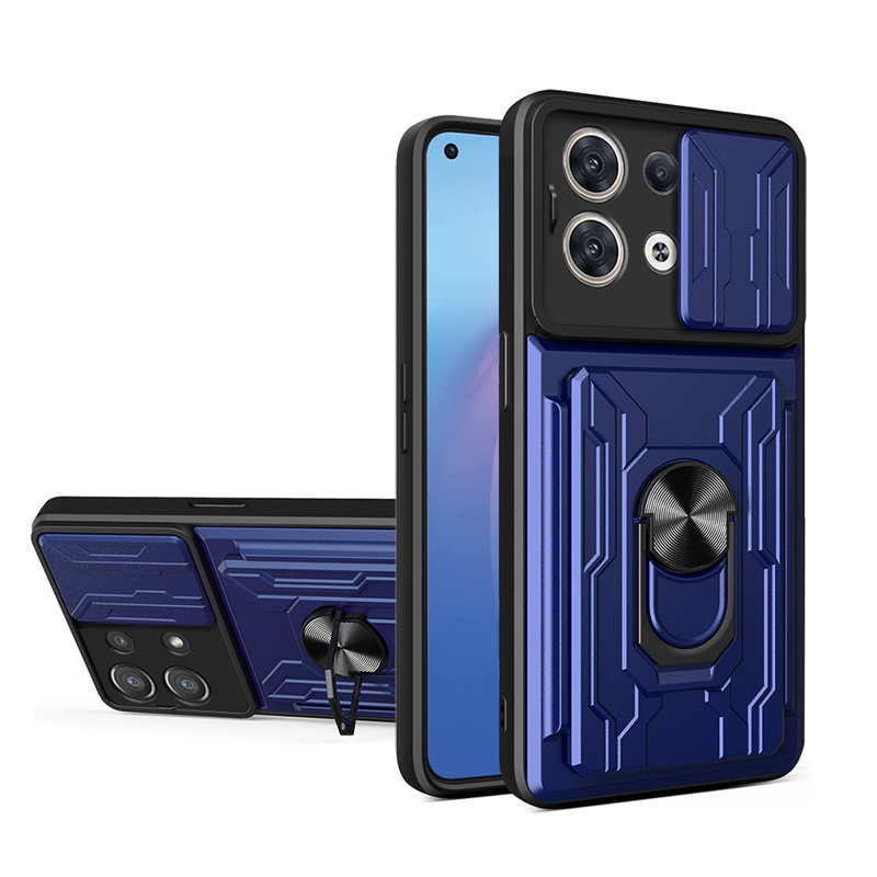 Kamera Schutz Outdoor/Magnet Hülle/Case mit Kartenfach für Oppo Reno 12, A-Serie | ZITOCASES®