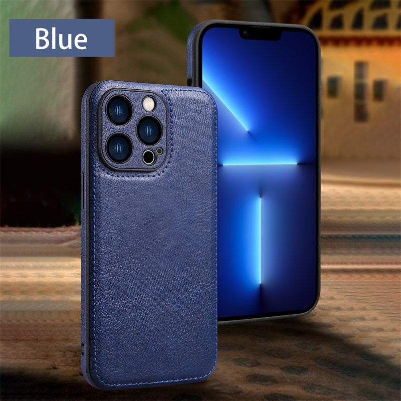 Elegante Kunstleder Soft Hülle/Case für iPhone 16-Serie | ZITOCASES®