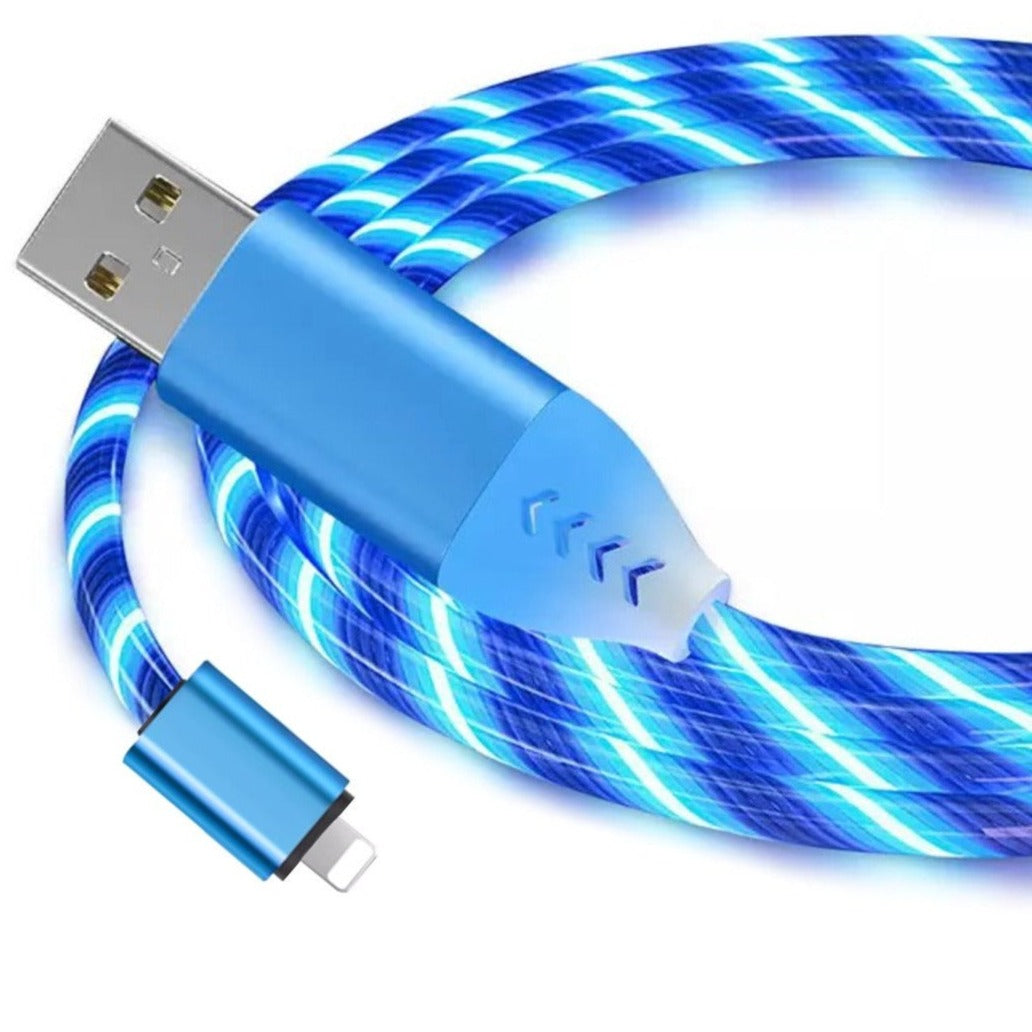 USB-A auf Lightning Ladekabel (LED) | ZITOCASES®