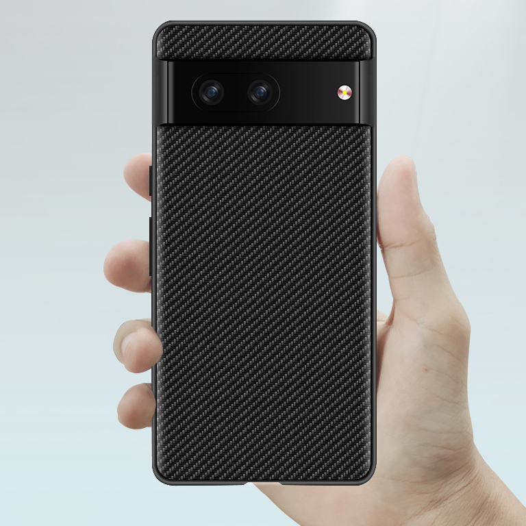 Carbon/Kunstleder Soft Hülle/Case für Google Pixel 9, 9 Pro, 9 Pro XL, 8, 8 Pro, 8A, 7, 7 Pro, 7A, 6, 6 Pro, 6A, 5, 4, 4 XL, 4A, 3 XL, 3A, 3A XL | ZITOCASES®