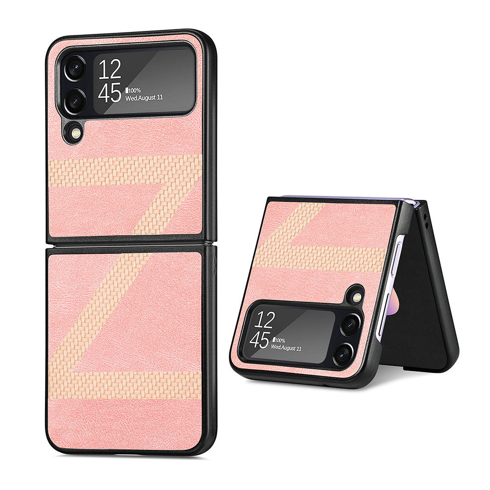 Elegante Kunstleder Z-Motiv Hülle/Case für Samsung Galaxy Z Flip 6, 5, 4, 3 | ZITOCASES®