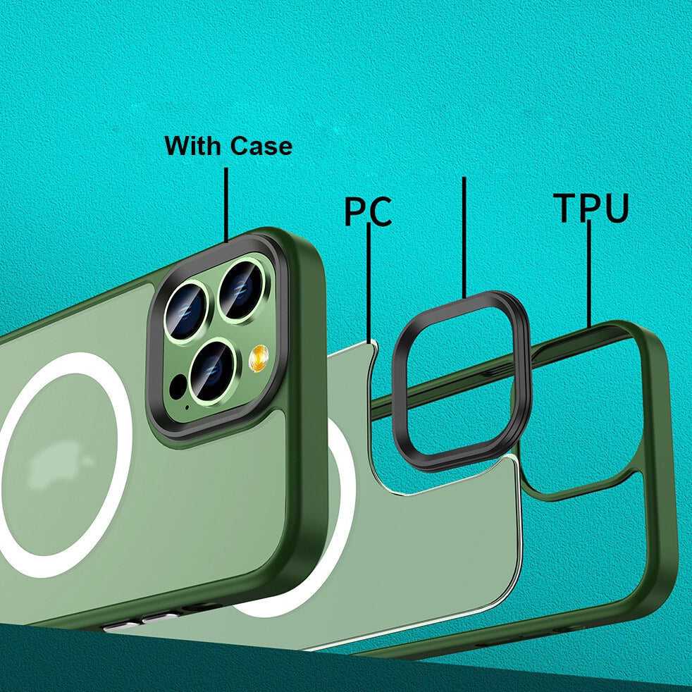 Matte Transparente MagSafe/Magnet Hülle/Case für iPhone 16, 16 Plus, 16 Pro, 16 Pro Max, 16e, 15, 15 Plus, 15 Pro, 15 Pro Max, 14, 14 Plus, 14 Pro, 14 Pro Max, 13, 13 Pro, 13 Pro Max, 13 Mini, 12, 12 Pro, 12 Pro Max, 12 Mini, SE, 11, 11 Pro, 11 Pro Max | ZITOCASES®