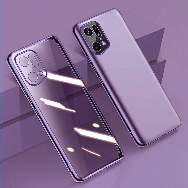 Transparent/Chrom Soft Hülle/Case verschiedene Farben für Oppo Reno 13, 13 Pro, 12, 12 Pro, 11, 11 Pro, 10, 10 Pro, 9, 9 Pro, 9 Pro Plus, 8, 8T, 8 Pro, 7, 7 Pro, 7 SE, 6, 4, 4Z, 4 Pro, Find X8, X8 Pro, X7, X7 Ultra, X6, X6 Pro, X5 | ZITOCASES®