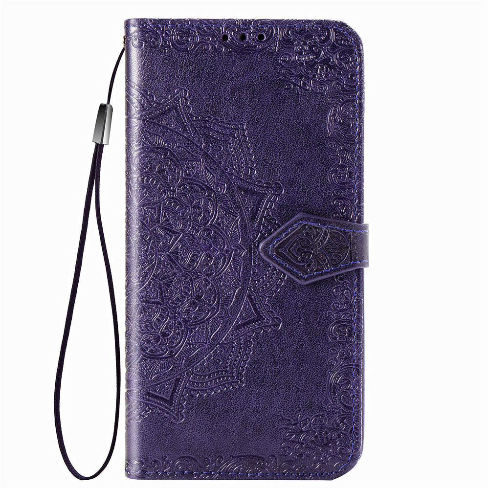 Mandala-Blumen Kunstleder Klapp Hülle/Flip Case für Samsung Galaxy Z Fold 6, 5, 4, 3, 2 | ZITOCASES®