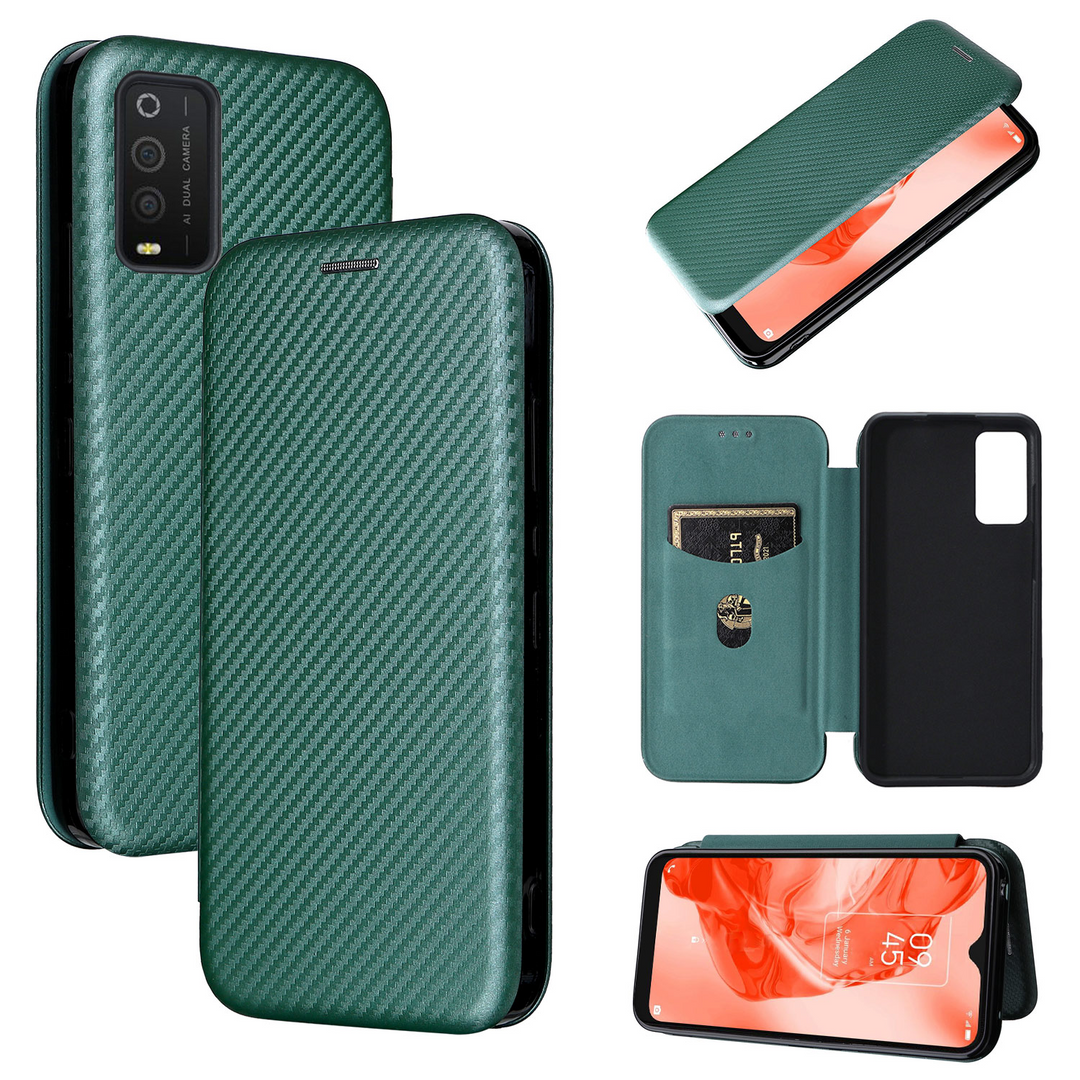 Kunstleder Carbon Klapp Hülle/Flip Case für Realme C, 12-Serie | ZITOCASES®