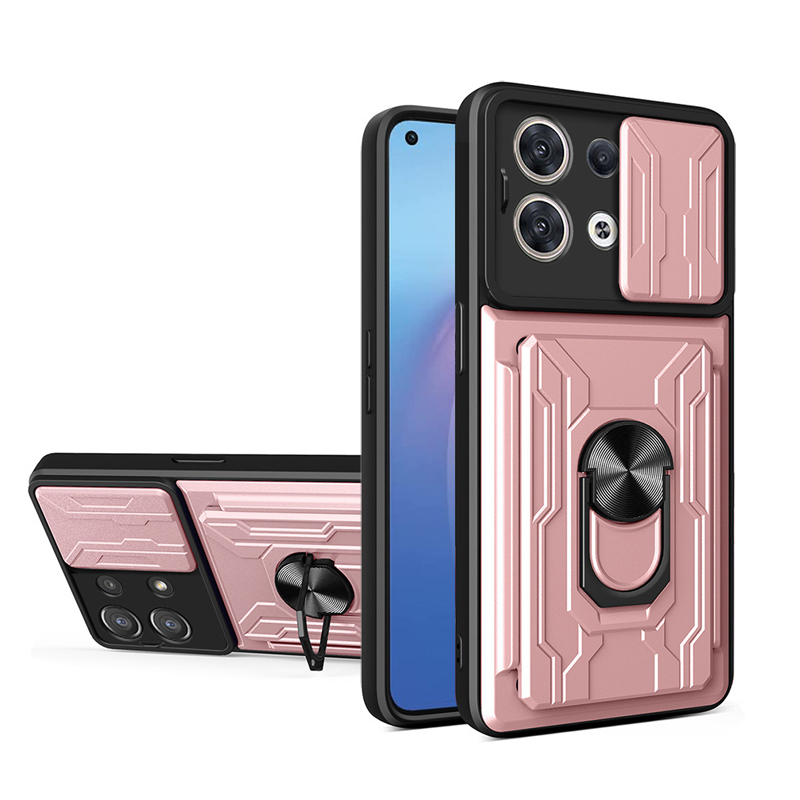 Kamera Schutz Outdoor/Magnet Hülle/Case mit Kartenfach für Oppo Reno 13, 13 Pro, 12, 12 Pro, 11, 11 Pro, 10, 10 Pro, 9, 9 Pro, 9 Pro Plus, 8, 8T, 8 Pro, 7, 7 Pro, 7 SE, 6, 4, 4Z, 4 Pro, Find X8, X8 Pro, X7, X7 Ultra, X6, X6 Pro | ZITOCASES®