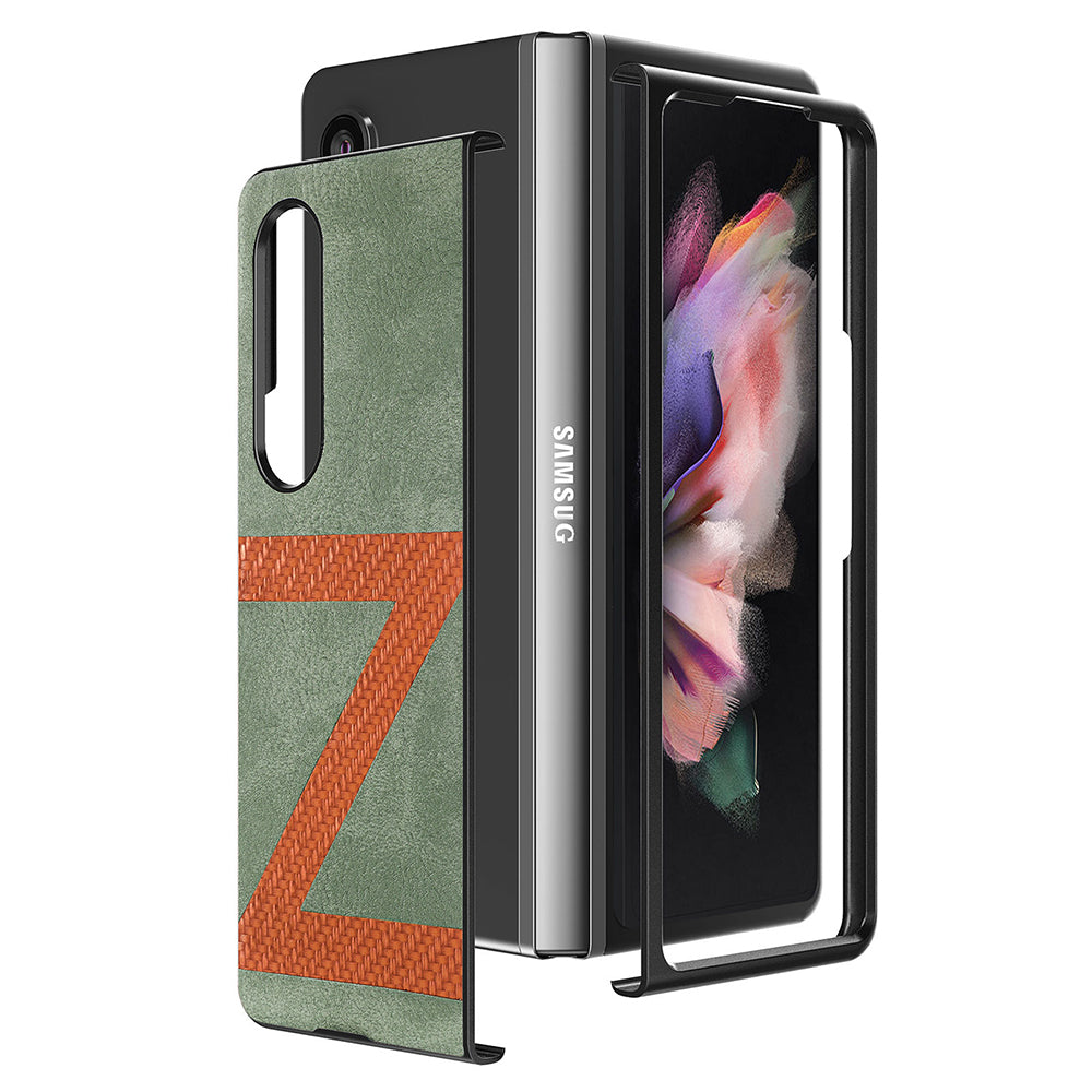 Elegante Kunstleder Z-Motiv Hülle/Case für Samsung Galaxy Z Fold 6, 5, 4, 3, 2 | ZITOCASES®