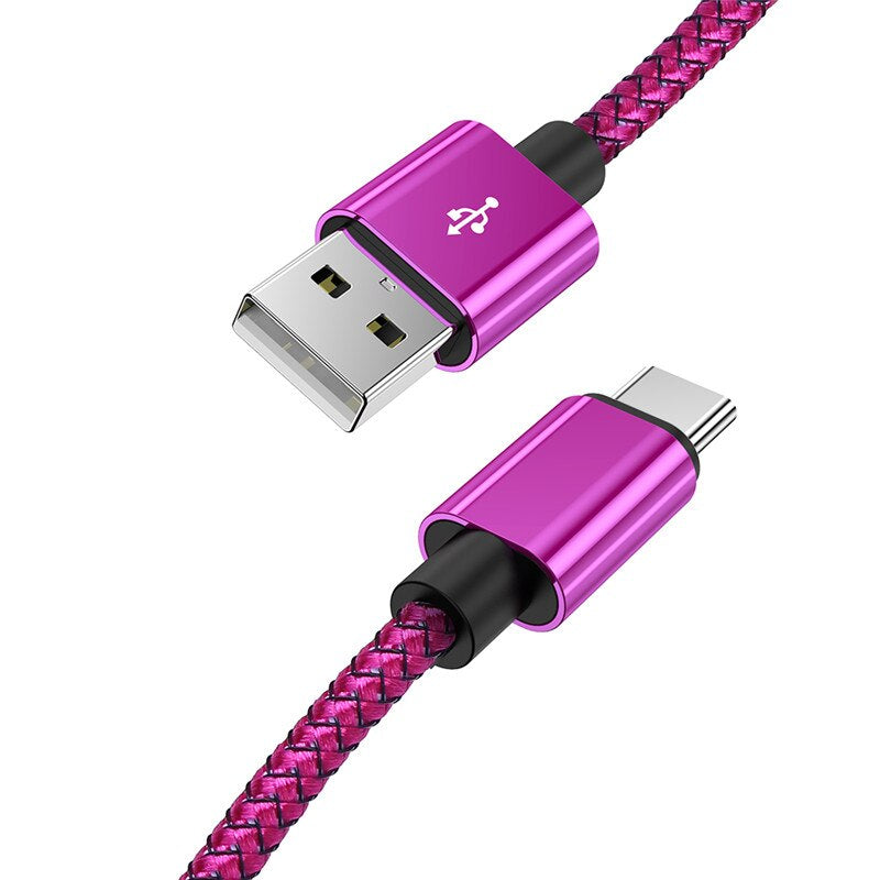 USB-A auf USB-C Ladekabel (Stoff) | ZITOCASES®