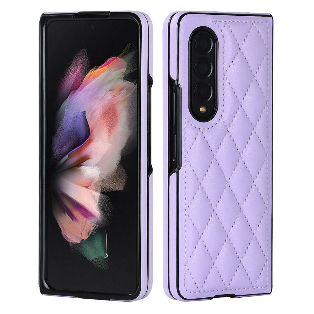 Karierte Kunstleder Hülle/Case für Samsung Galaxy Z Fold 6, 5, 4, 3, 2 | ZITOCASES®