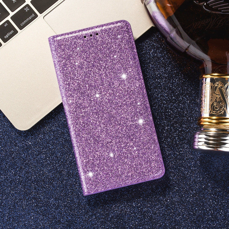 Glitzer Kunstleder Klapp Hülle/Flip Case für Samsung Galaxy Note-Serie | ZITOCASES®