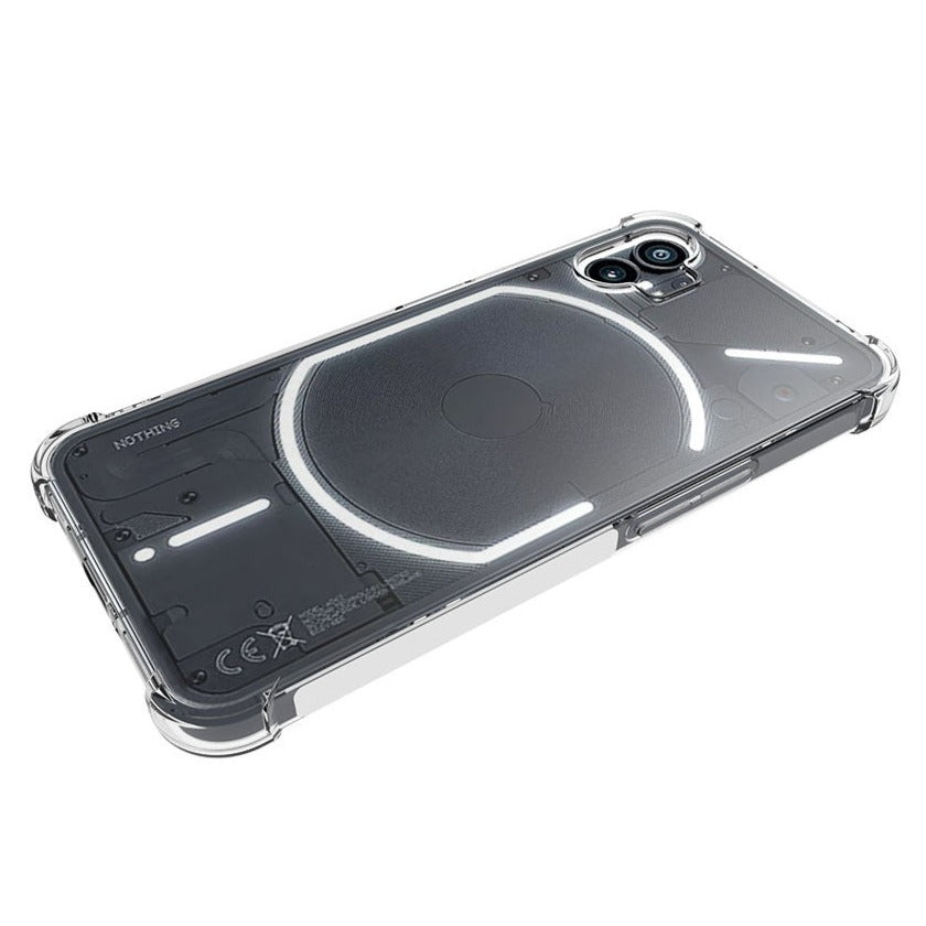 Transparente Airbag Silikon Hülle/Case für Nothing Phone (3a), (3a) Pro, (2), (2a), (2a) Plus, (1), CMF Phone 1 | ZITOCASES®