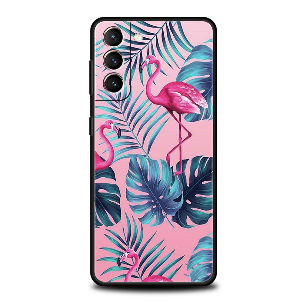 Flamingo Motive Soft Hülle/Case für Samsung Galaxy S25, Note-Serie | ZITOCASES®