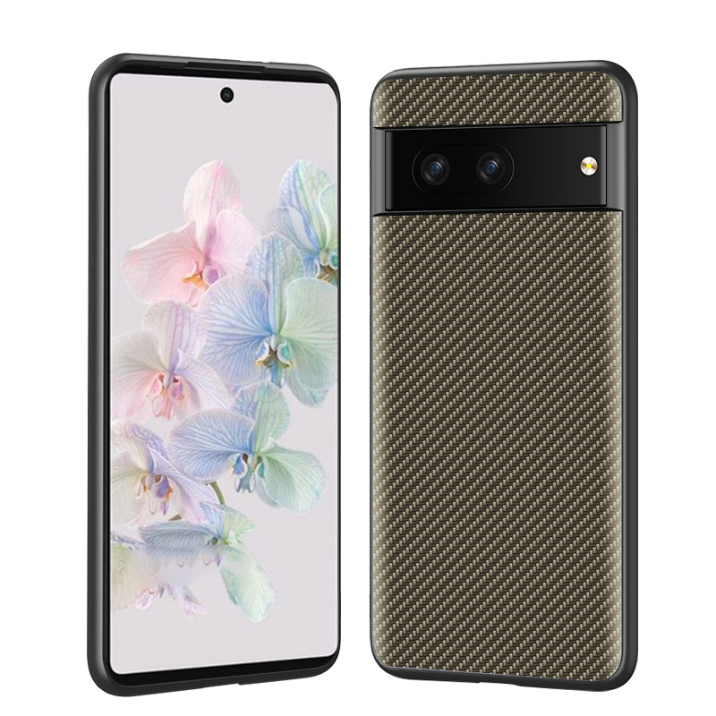 Carbon/Kunstleder Soft Hülle/Case für Google Pixel 9, 9 Pro, 9 Pro XL, 9A, 8, 8 Pro, 8A, 7, 7 Pro, 7A, 6, 6 Pro, 6A, 5, 4, 4 XL, 4A, 3 XL, 3A, 3A XL | ZITOCASES®