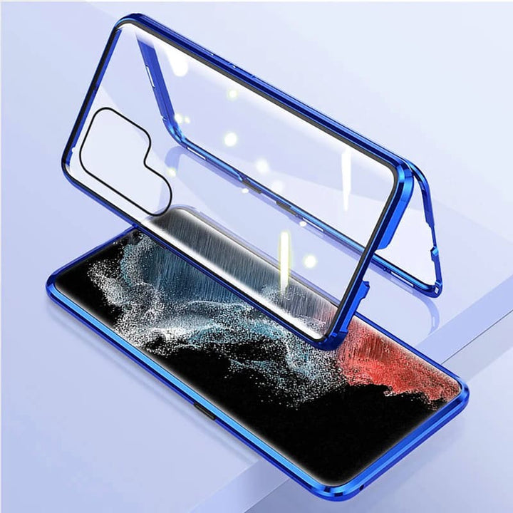 360° [KLARSICHT 9H-Glas] Aluminium Vollschutz Hülle/Case für Huawei Pura 70, 70 Pro, 70 Ultra, P60 Pro, P50, P50 Pro, P40, P40 Pro, P40 Lite, P30, P30 Pro, P30 Lite, P20, P20 Pro, P20 Lite, Mate 60 Pro, 50 Pro, 40 Pro, 30, 30 Pro, Nova 12s, 12i, 12 SE | ZITOCASES®