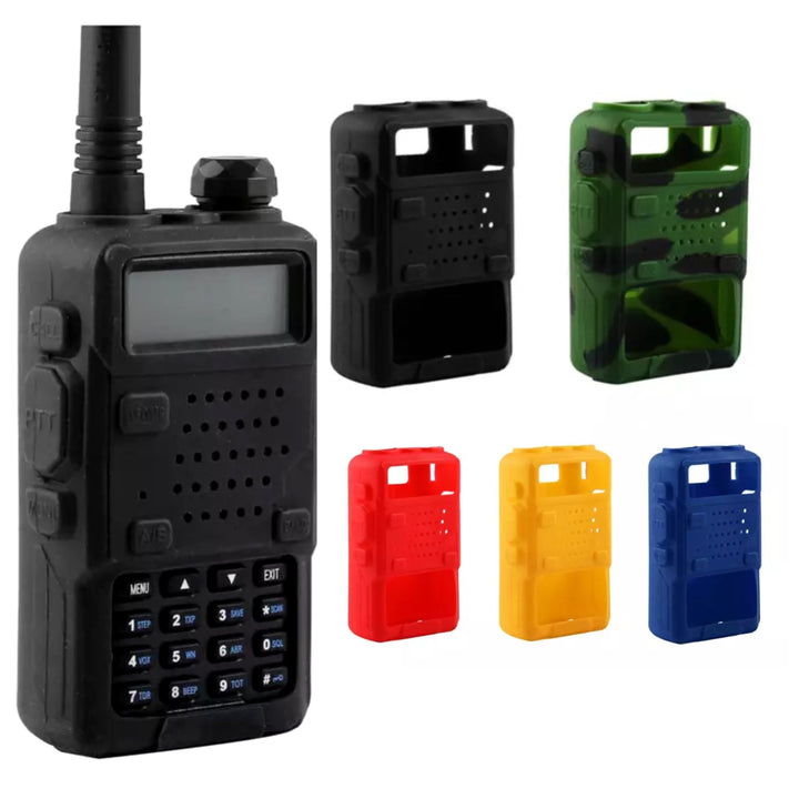 Bunte Silikon Hülle/Case für Baofeng Walkie-Talkie UV-5R, 5RA, 5RB, 5RC, 5RD, 5RE Plus, TYT TH-F8 | ZITOCASES®