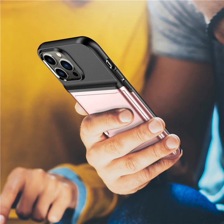 Extra dünne Kartenfach Silikon Hülle/Case für iPhone 16-Serie | ZITOCASES®