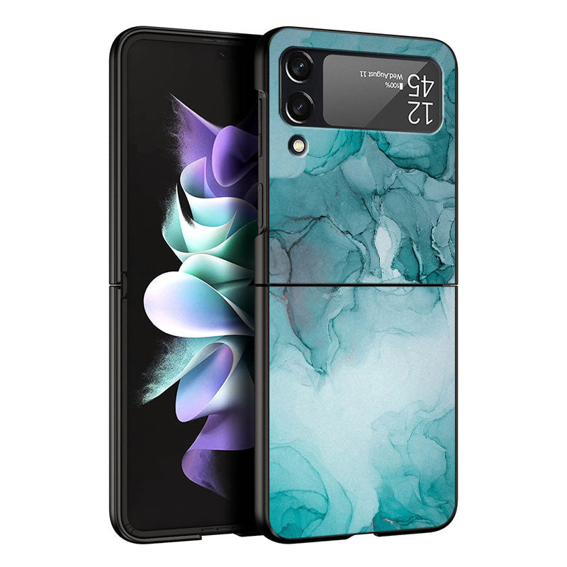 Marmor Optik Plastik Hülle/Case verschiedene Farben für Samsung Galaxy Z Flip 6, 5, 4, 3 | ZITOCASES®