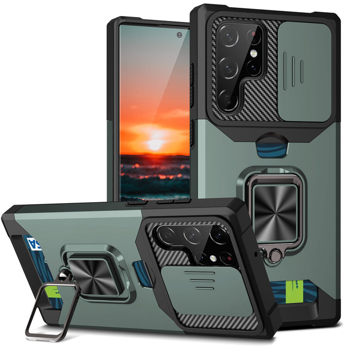 Outdoor/Airbag Hülle Hülle/Case mit Kartenfach für Samsung Galaxy S24, S23, S22-Serie | ZITOCASES®