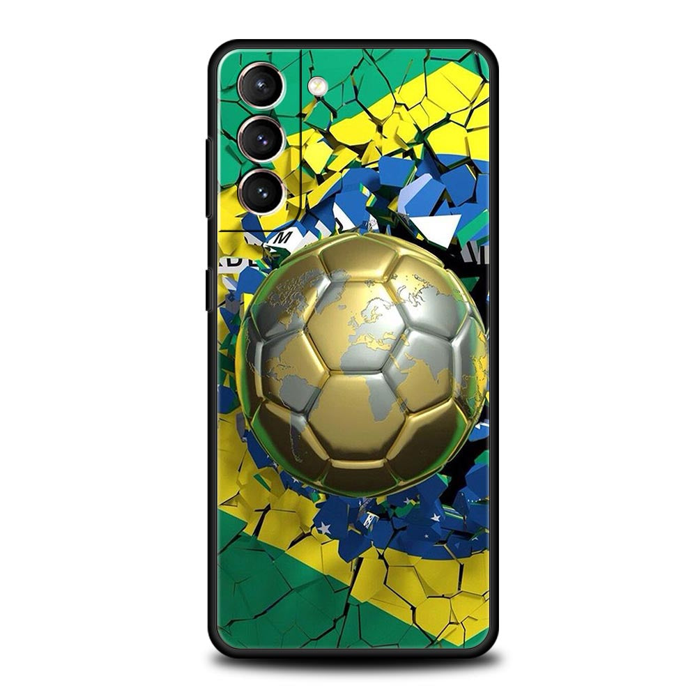 Fußball Motive Soft Hülle/Case für Samsung Galaxy S23, S22, S21-Serie | ZITOCASES®