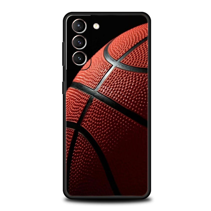 Basketball Motive Soft Hülle/Case für Samsung Galaxy S24, S24 Plus, S24 Ultra, S24 FE, S23 FE, S23, S23 Plus, S23 Ultra, S22, S22 Plus, S22 Ultra, S21 FE, S21, S21 Plus, S21 Ultra, S20, S20 Plus, S20 Ultra, S20 FE, S10, Note 20 | ZITOCASES®