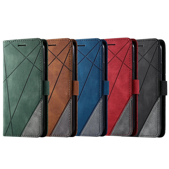 Zweifarbige Kunstleder Klapp Hülle/Flip Case für Samsung Galaxy S24, S24 Plus, S24 Ultra, S24 FE, S23 FE, S23, S23 Plus, S23 Ultra, S22, S22 Plus, S22 Ultra, S21 FE, S21, S21 Plus, S21 Ultra, S20, S20 Plus, S20 Ultra, S20 FE, S10, Note 20, 20 Ultra, 10 | ZITOCASES®