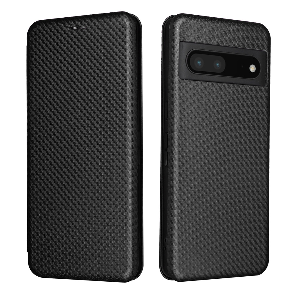 Carbon Klapp Hülle/Flip Case für Google Pixel 9, 9 Pro, 9 Pro XL, 8, 8 Pro, 8A, 7, 7 Pro, 7A, 6, 6 Pro, 6A, 5, 4, 4 XL, 4A, 3 XL, 3A, 3A XL | ZITOCASES®