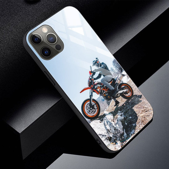 Motorrad/Motocross Panzerglas Hülle/Case für iPhone 16-Serie | ZITOCASES®