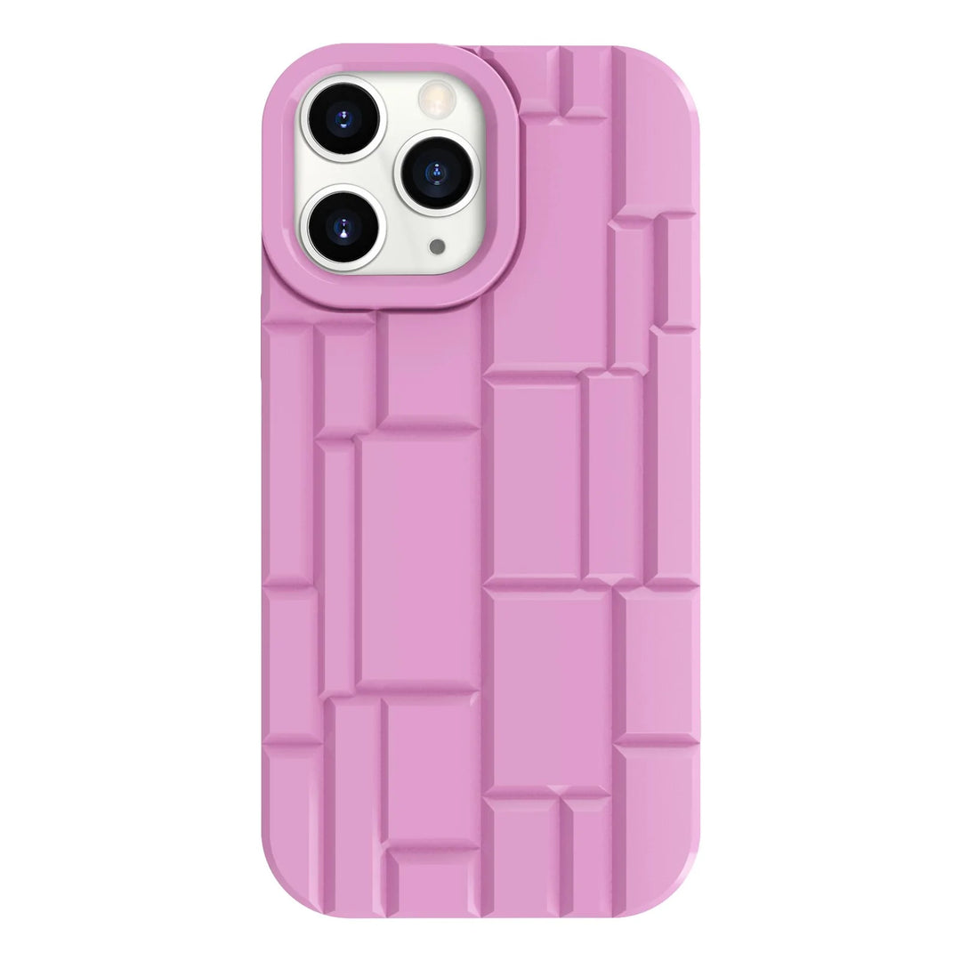 3D Stein/Mauer Optik Silikon Hülle/Case für iPhone 16, 15, 14, 13-Serie | ZITOCASES®