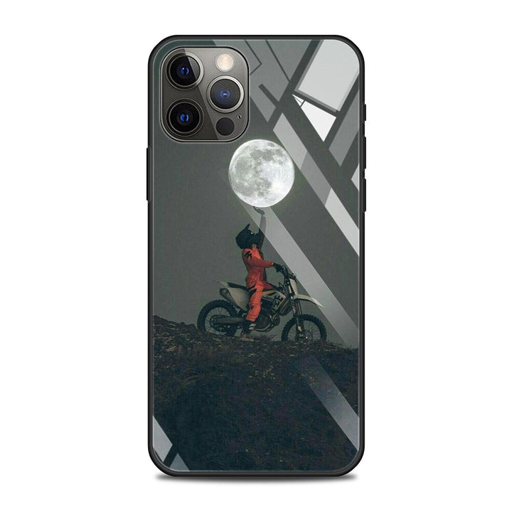 Motorrad/Motocross Panzerglas Hülle/Case für iPhone 16-Serie | ZITOCASES®