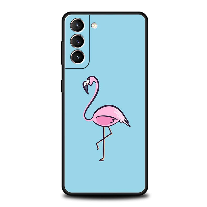 Flamingo Motive Soft Hülle/Case für Samsung Galaxy S23, S22, S21-Serie | ZITOCASES®