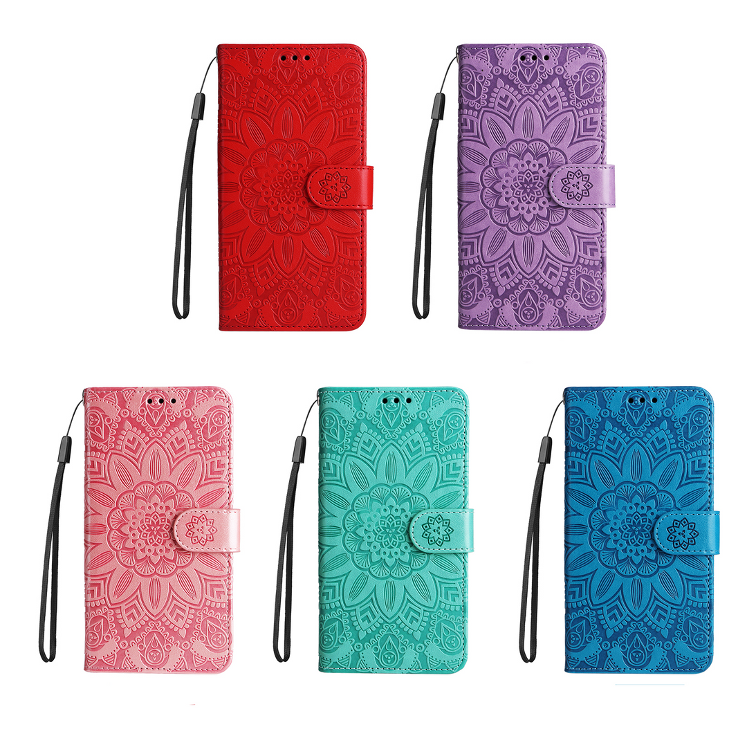 Mandala-Blumen Kunstleder Klapp Hülle/Flip Case für Xiaomi Poco-Serie | ZITOCASES®