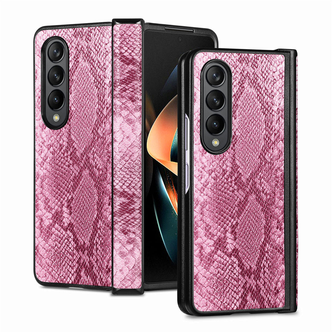 Schlangen-Leder Optik Hülle/Case für Samsung Galaxy Z Fold 6, 5, 4, 3, 2 | ZITOCASES®