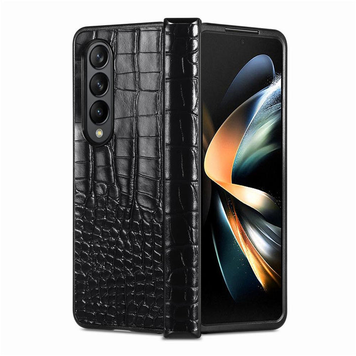 Krokodil-Leder Optik Hülle/Case für Samsung Galaxy Z Fold 6, 5, 4, 3, 2 | ZITOCASES®