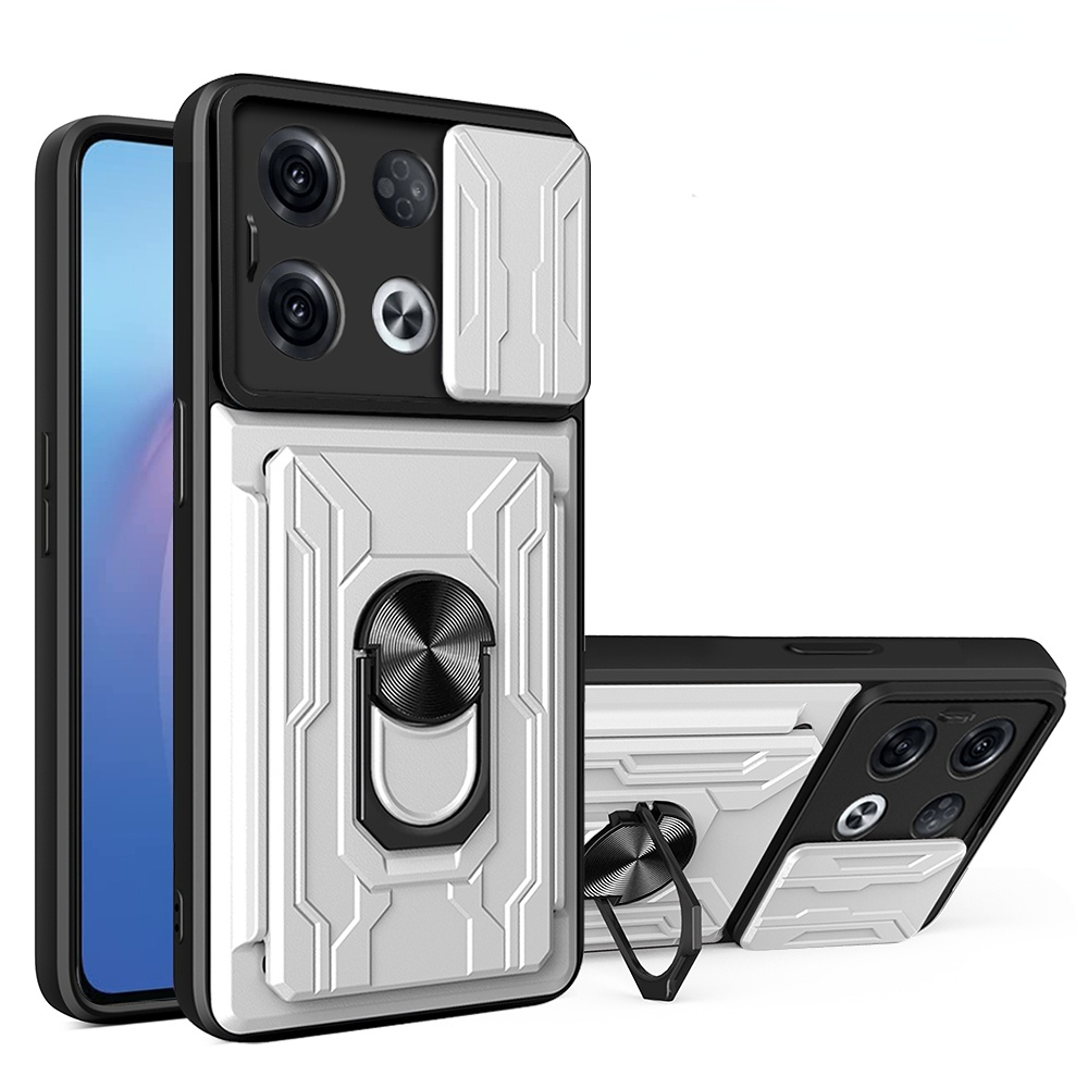 Kamera Schutz Outdoor/Magnet Hülle/Case mit Kartenfach für Realme GT, Narzo, X, C-Serie | ZITOCASES®