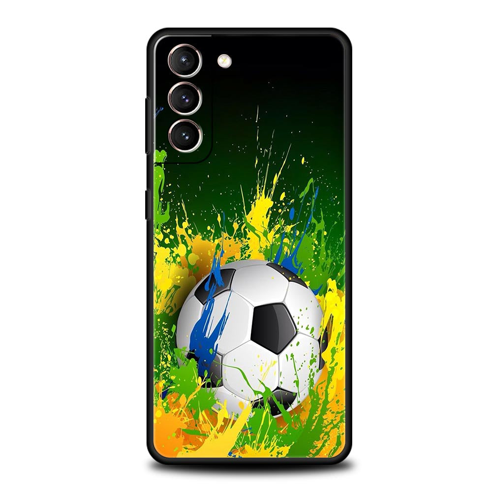 Fußball Motive Soft Hülle/Case für Samsung Galaxy S24, Note-Serie | ZITOCASES®