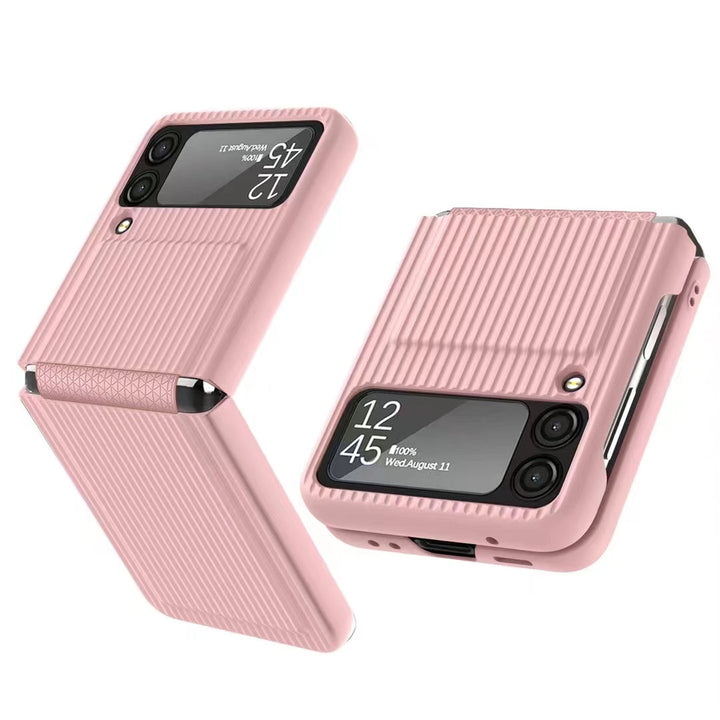 Bunte/Gestreifte Plastik Hülle/Case für Samsung Galaxy Z Flip 6, 5, 4, 3 | ZITOCASES®