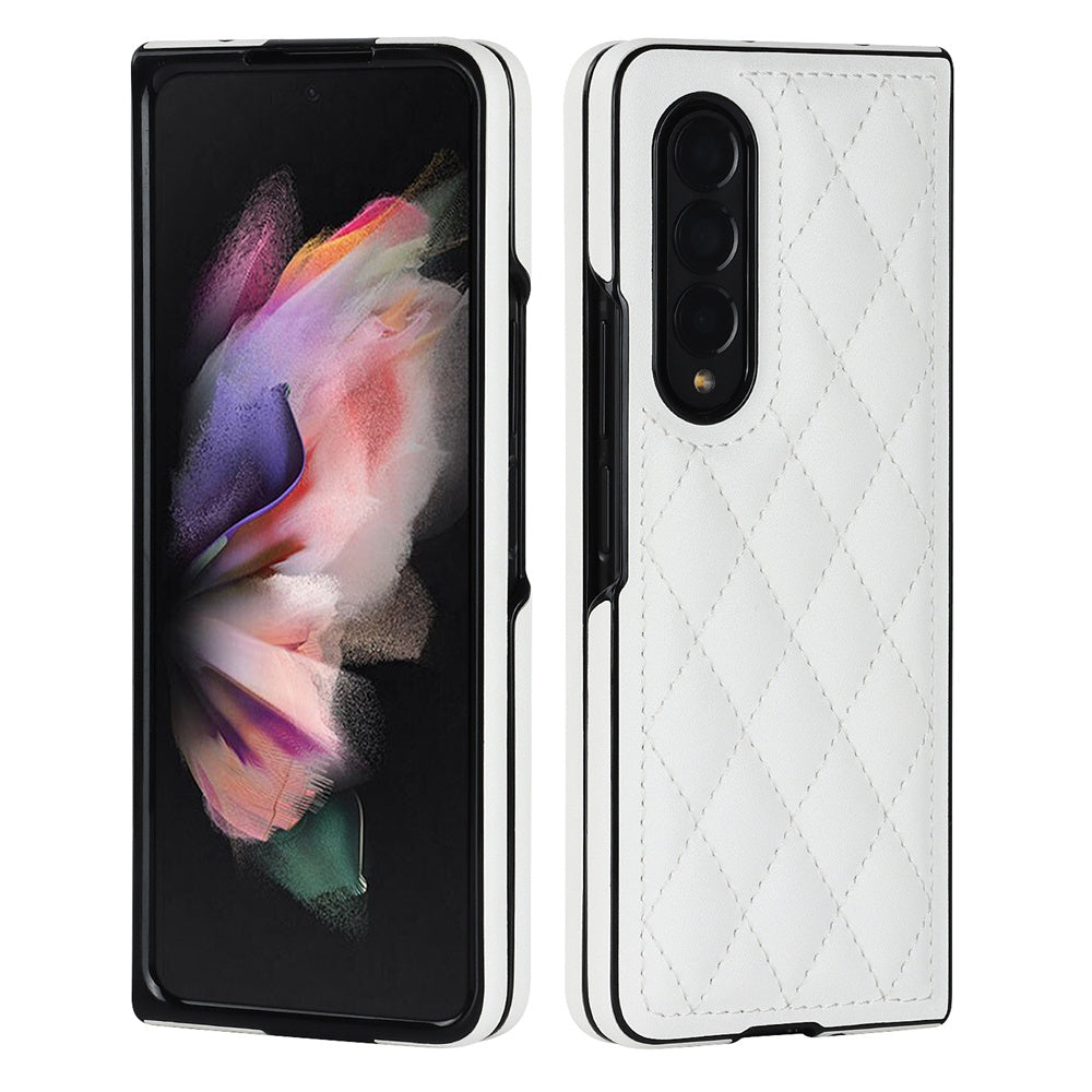 Karierte Kunstleder Hülle/Case für Samsung Galaxy Z Fold 6, 5, 4, 3, 2 | ZITOCASES®