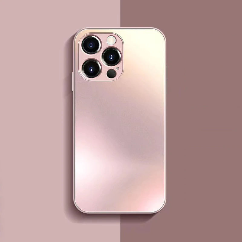 Spiegel-Effekt/Laser Panzerglas Hülle/Case für iPhone 13, 14, 15, 16-Serie | ZITOCASES®