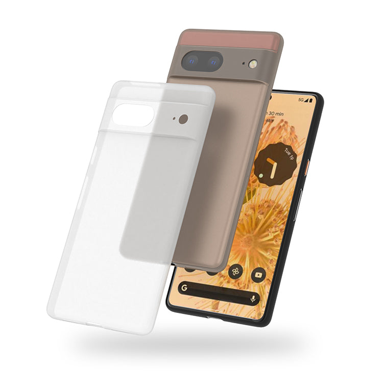 Ultra dünne 0,3mm Hülle/Case verschiedene Farben für Google Pixel 9, 9 Pro, 9 Pro XL, 8, 8 Pro, 8A, 7, 7 Pro, 7A, 6, 6 Pro, 6A, 5, 4, 4 XL, 4A, 3 XL, 3A, 3A XL | ZITOCASES®