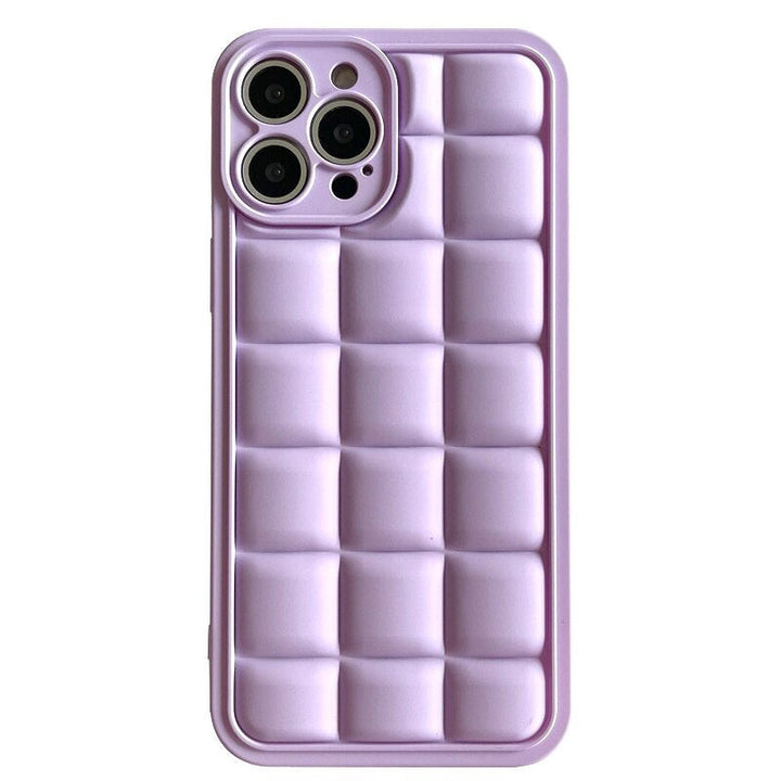 Karierte 3D Luxus Silikon Hülle/Case für iPhone 12, 13-Serie | ZITOCASES®