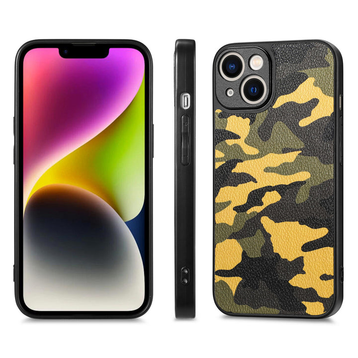 Kunstleder Camouflage/Tarnfarben Hülle/Case für iPhone 16, 16 Plus, 16 Pro, 16 Pro Max, 15, 15 Plus, 15 Pro, 15 Pro Max, 14, 14 Plus, 14 Pro, 14 Pro Max, 13, 13 Pro, 13 Pro Max, 13 Mini, 12, 12 Pro, 12 Pro Max, 12 Mini, SE, 11, 11 Pro, 11 Pro Max | ZITOCASES®