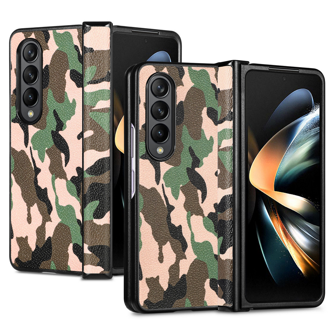 Kunstleder Camouflage/Tarnfarben Hülle/Case für Samsung Galaxy Z Fold 6, 5, 4, 3, 2 | ZITOCASES®