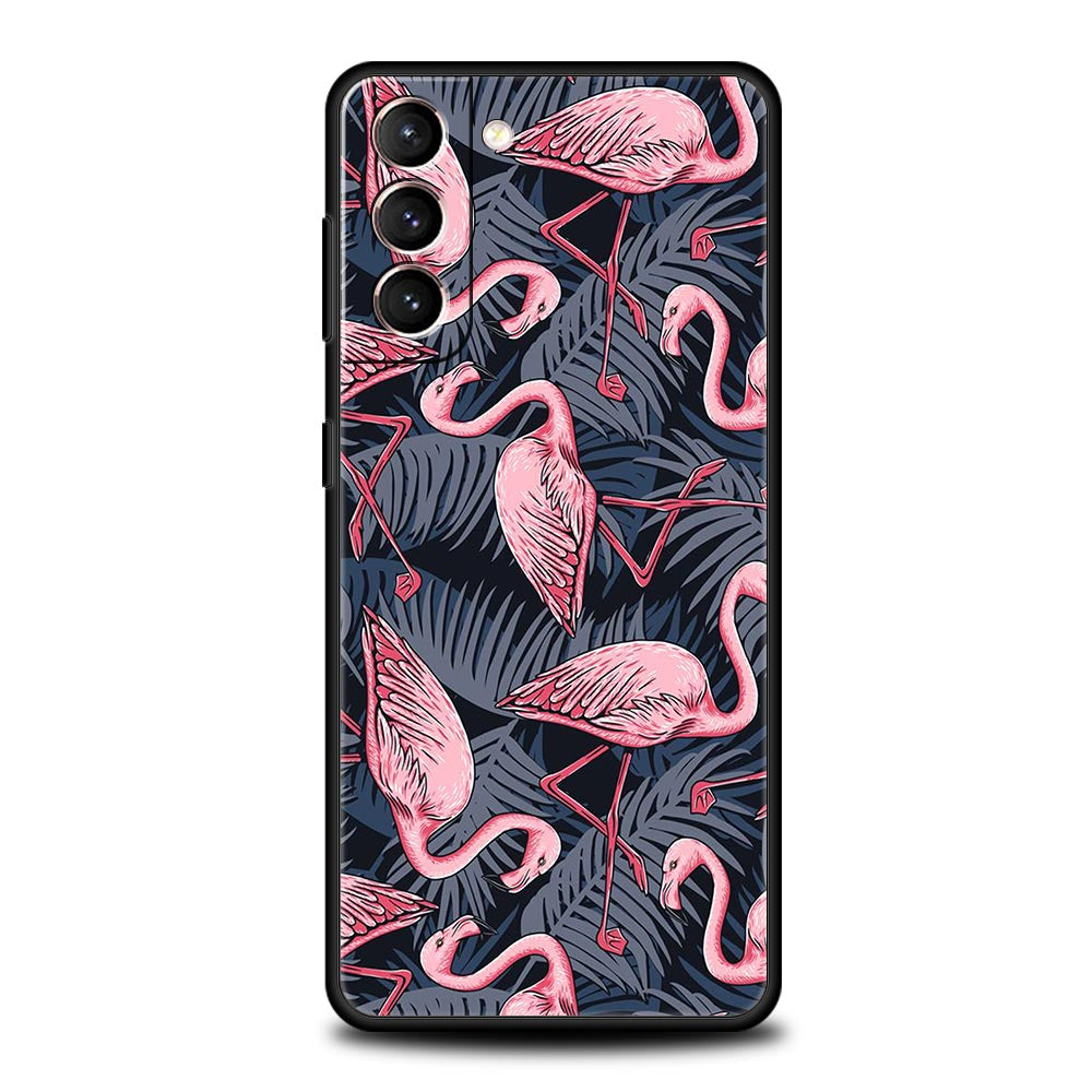 Flamingo Motive Soft Hülle/Case für Samsung Galaxy S25, S25 Plus, S25 Ultra, S24, S24 Plus, S24 Ultra, S24 FE, S23 FE, S23, S23 Plus, S23 Ultra, S22, S22 Plus, S22 Ultra, S21 FE, S21, S21 Plus, S21 Ultra, S20, S20 Plus, S20 Ultra | ZITOCASES®