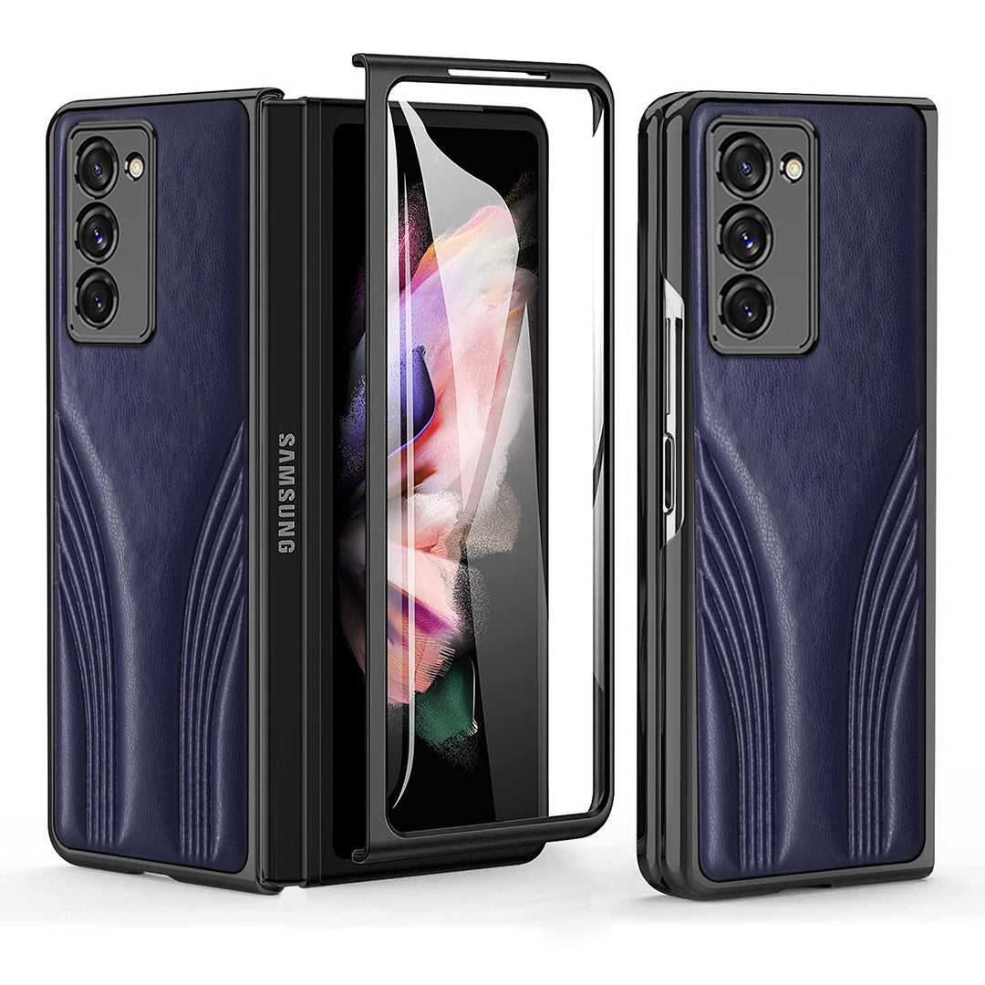 Gepolsterte Kunstleder/Design Hülle/Case für Samsung Galaxy Z Fold 6, 5, 4, 3, 2 | ZITOCASES®