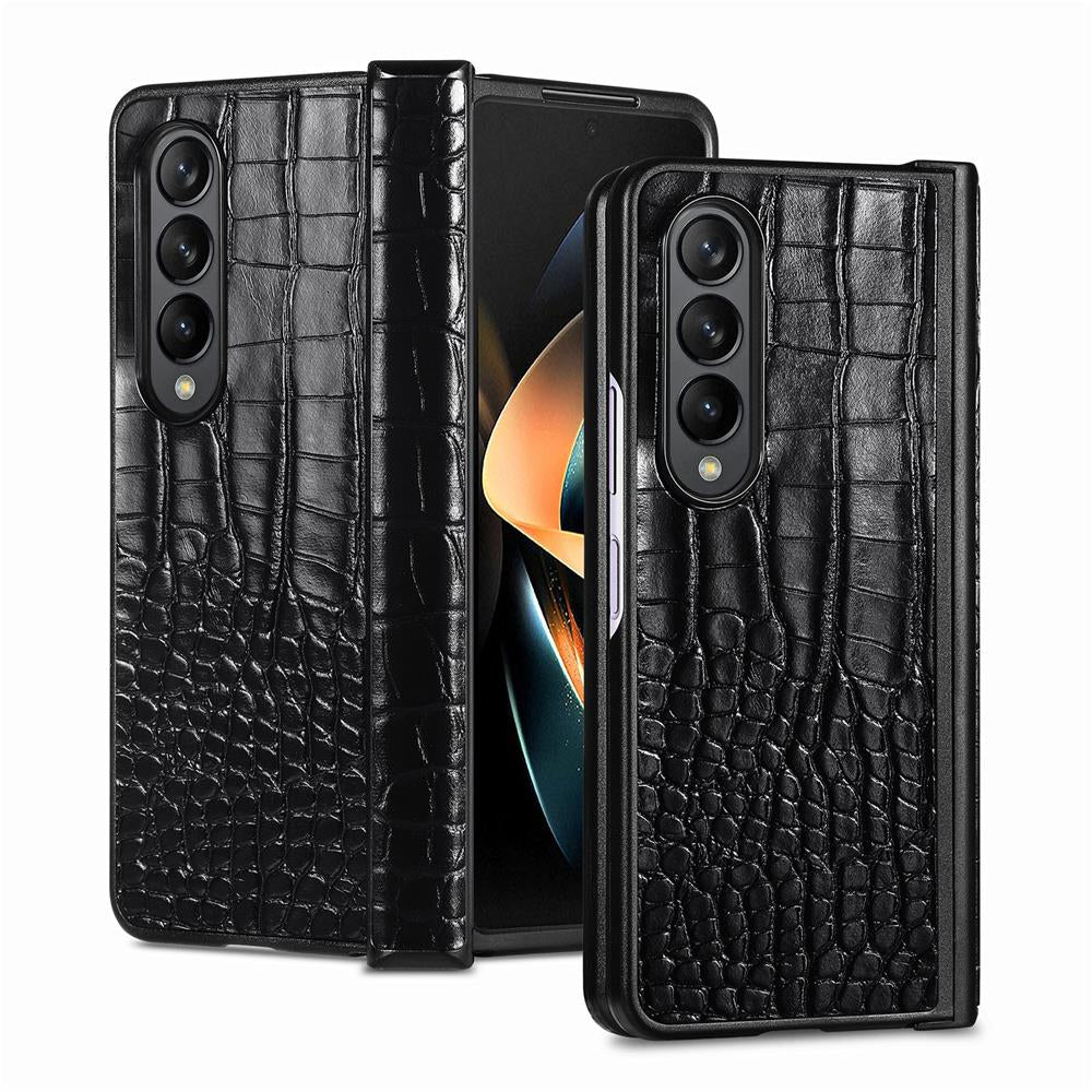 Krokodil-Leder Optik Hülle/Case für Samsung Galaxy Z Fold 6, 5, 4, 3, 2 | ZITOCASES®