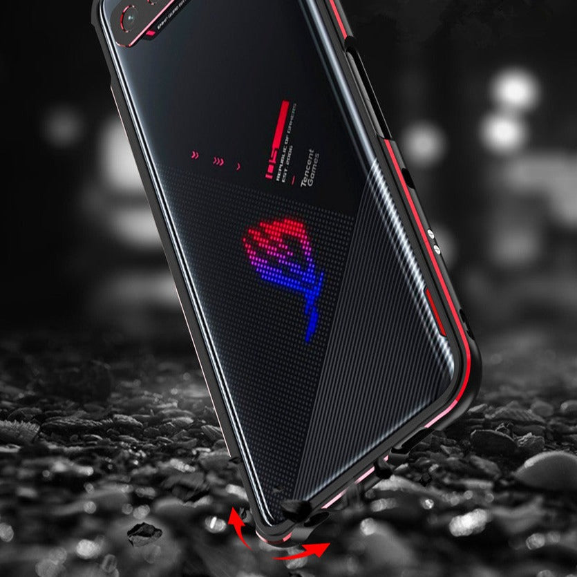 Aluminium Rahmen/Bumper Hülle/Case verschiedene Farben für Asus ROG Phone 9, 9 Pro, 8, 8 Pro, 7 Ultimate, 7, 6D, 6D Ultimate, 6, 6 Pro, 5s, 5s Pro, 5, 5 Ultimate, 3, 2 | ZITOCASES®