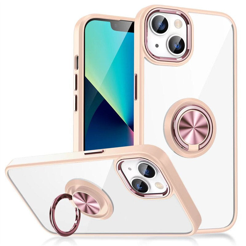 Magnetische Ring Hülle/Case für iPhone 16, 16 Plus, 16 Pro, 16 Pro Max, 16e, 15, 15 Plus, 15 Pro, 15 Pro Max, 14, 14 Plus, 14 Pro, 14 Pro Max, 13, 13 Pro, 13 Pro Max, 13 Mini, 12, 12 Pro, 12 Pro Max, 12 Mini, SE, 11, 11 Pro, 11 Pro Max | ZITOCASES®